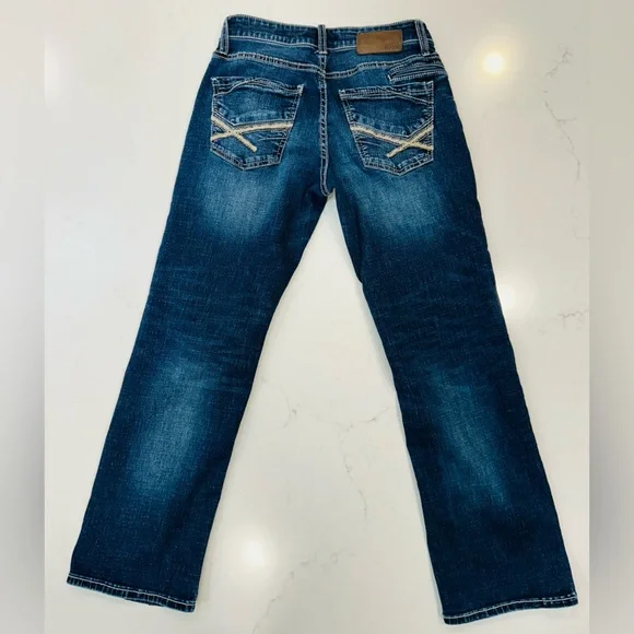 BKE Jake Straight Men’s Dark Blue Jeans - Picture 4 of 4